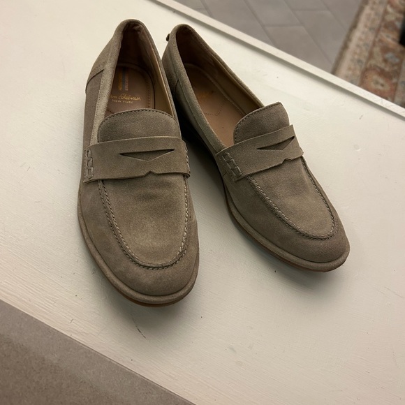 Loafers Elegant Beige Suede Loafers for Men Sam Edelman New York 7 - Picture 1 of 8